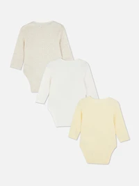 0-18mths | 3pk Disney’s Winnie the Pooh Room to Grow Newborn Bodysuits