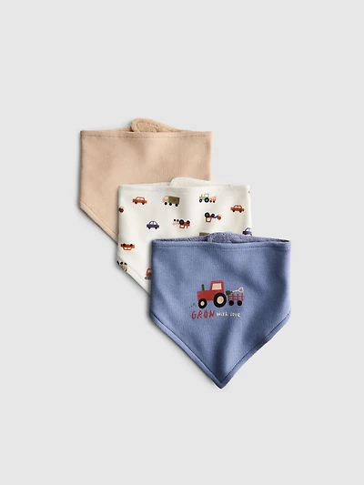 3-Pack Bandana Bibs