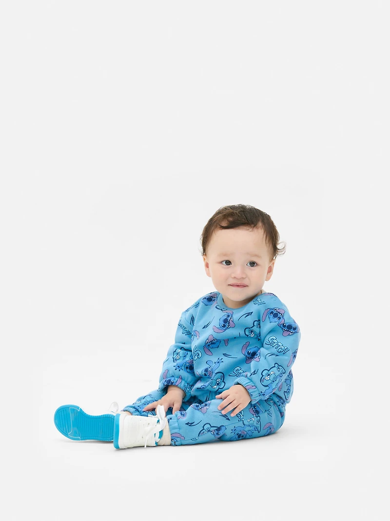 0-36mths | Disney’s Stitch Cuffed Joggers