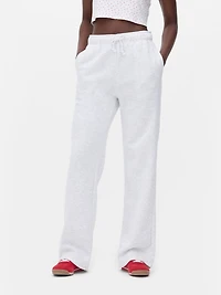 Women's Gray Heather Straight Leg Sweatpants