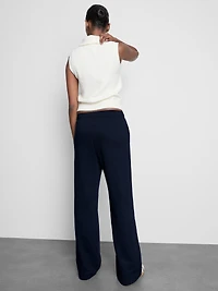 Women's Navy Straight Leg Joggers