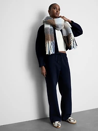 Women's Navy Straight Leg Joggers