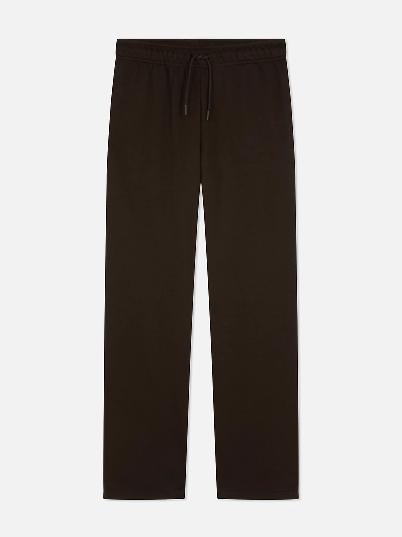 Women's Chocolate Straight Leg Joggers