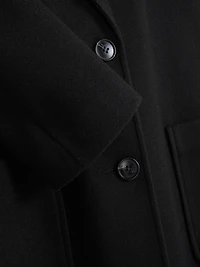 Single Breasted Mid Length Coat