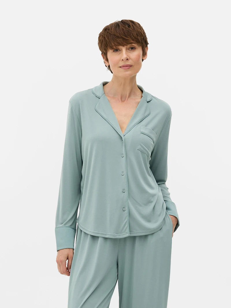 Modal Rich Pajama Shirt