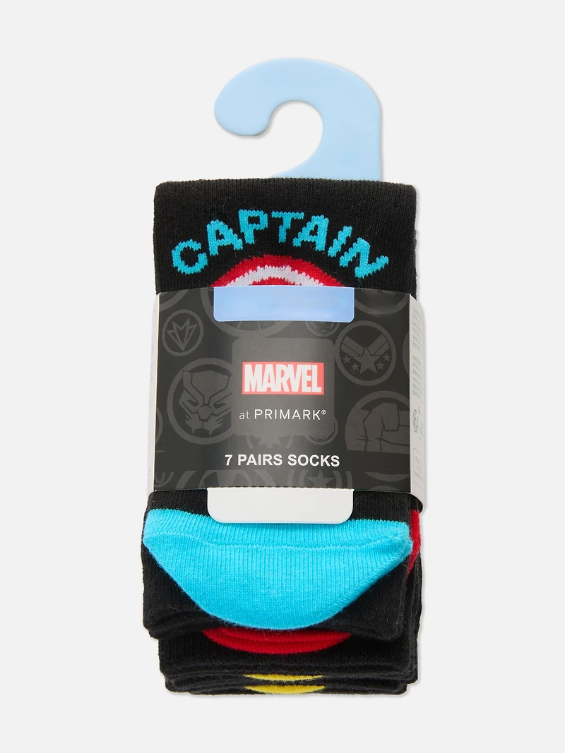 7pk MARVEL Ankle Socks