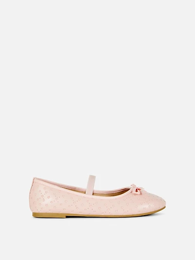 Laser Cut Ballet Pumps