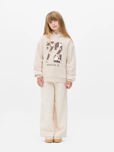 Girls Stone 7-14yrs | Printed Pullover Hoodie