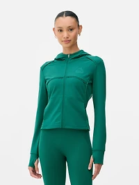 Kappa Hooded Zip Through Performance Jacket