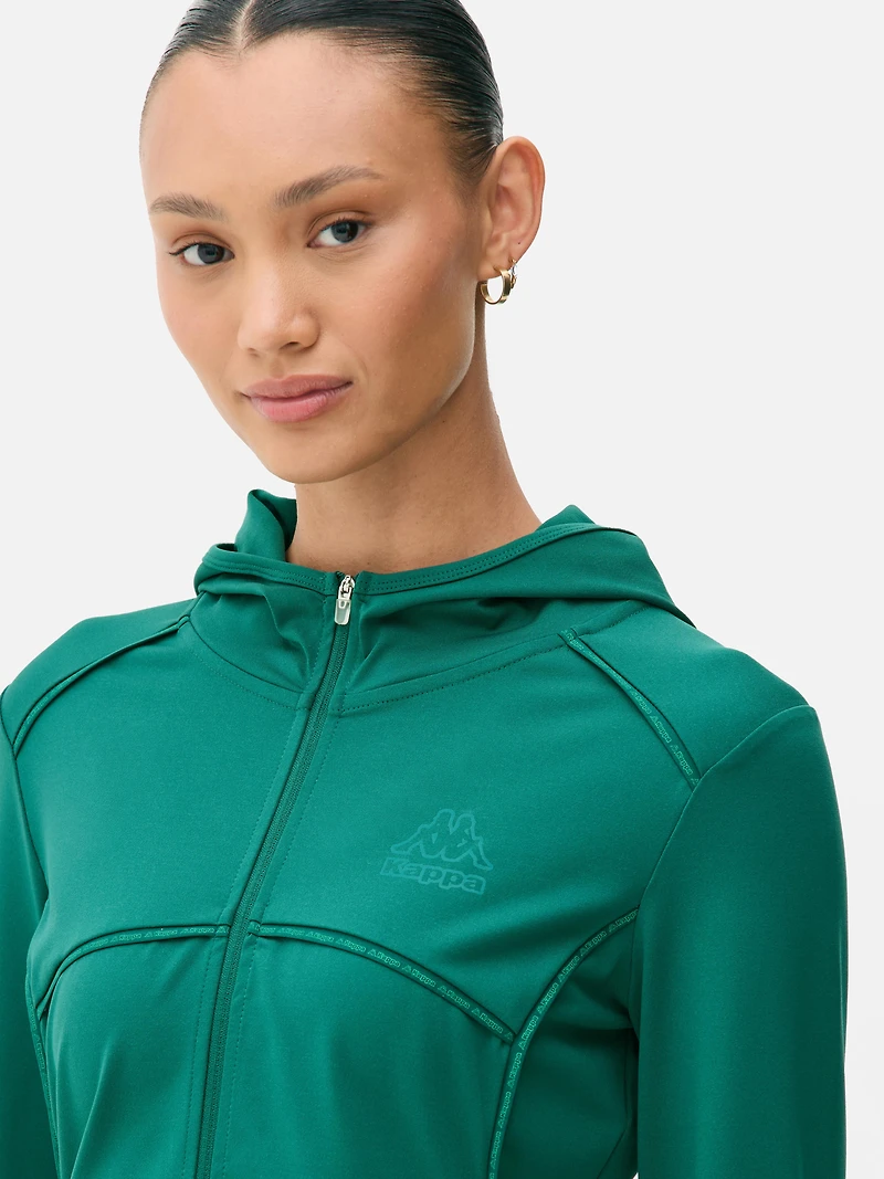 Kappa Hooded Zip Through Performance Jacket