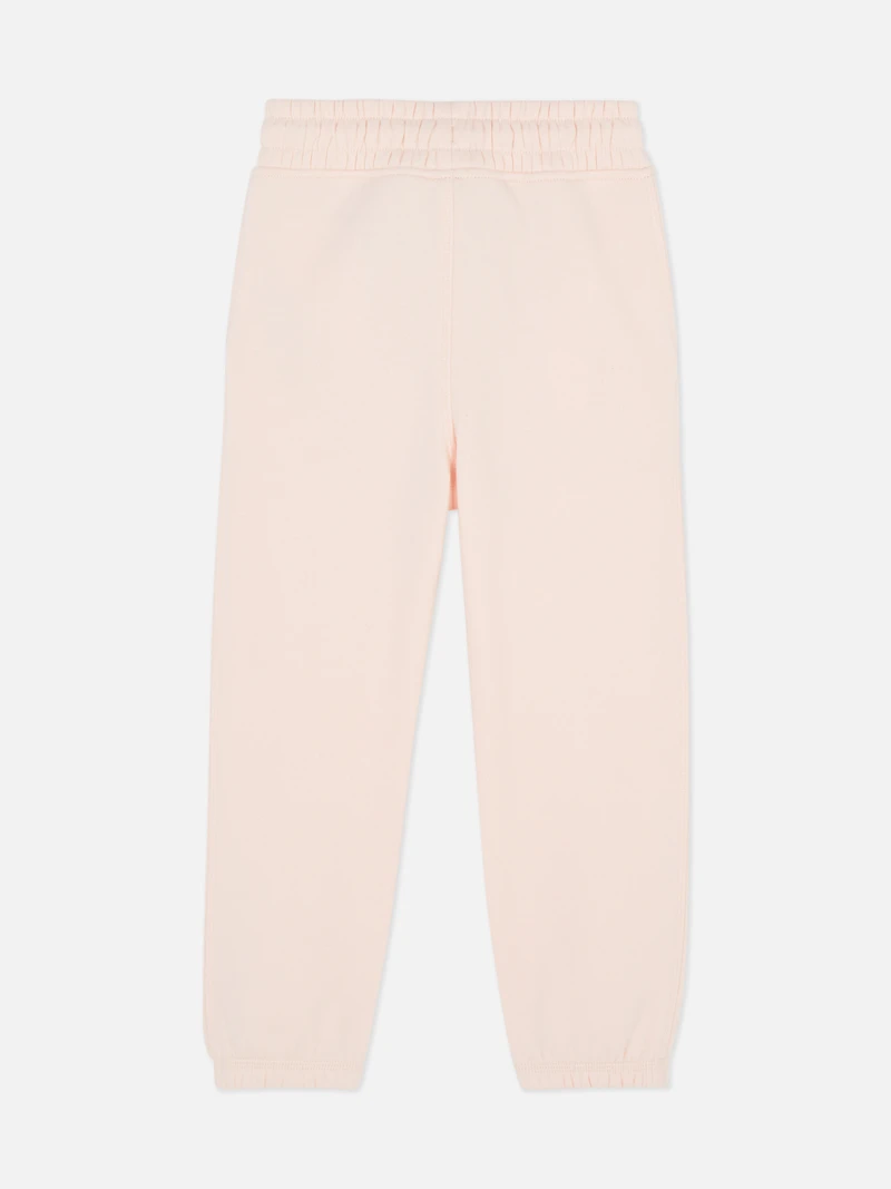 Girls Pink 1.5-7yrs | Cuffed Sweatpants