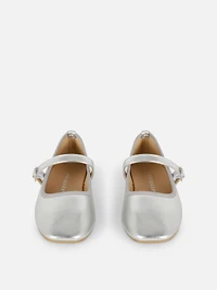 Metallic Ballet Flats