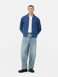 Denim Harrington Jacket