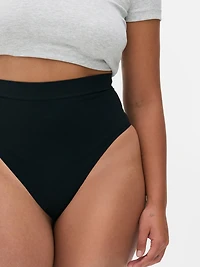 High Waisted Seamless Shaping Thong
