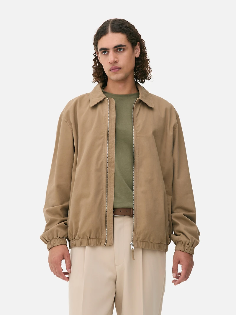 Harrington Jacket With Side Pockets