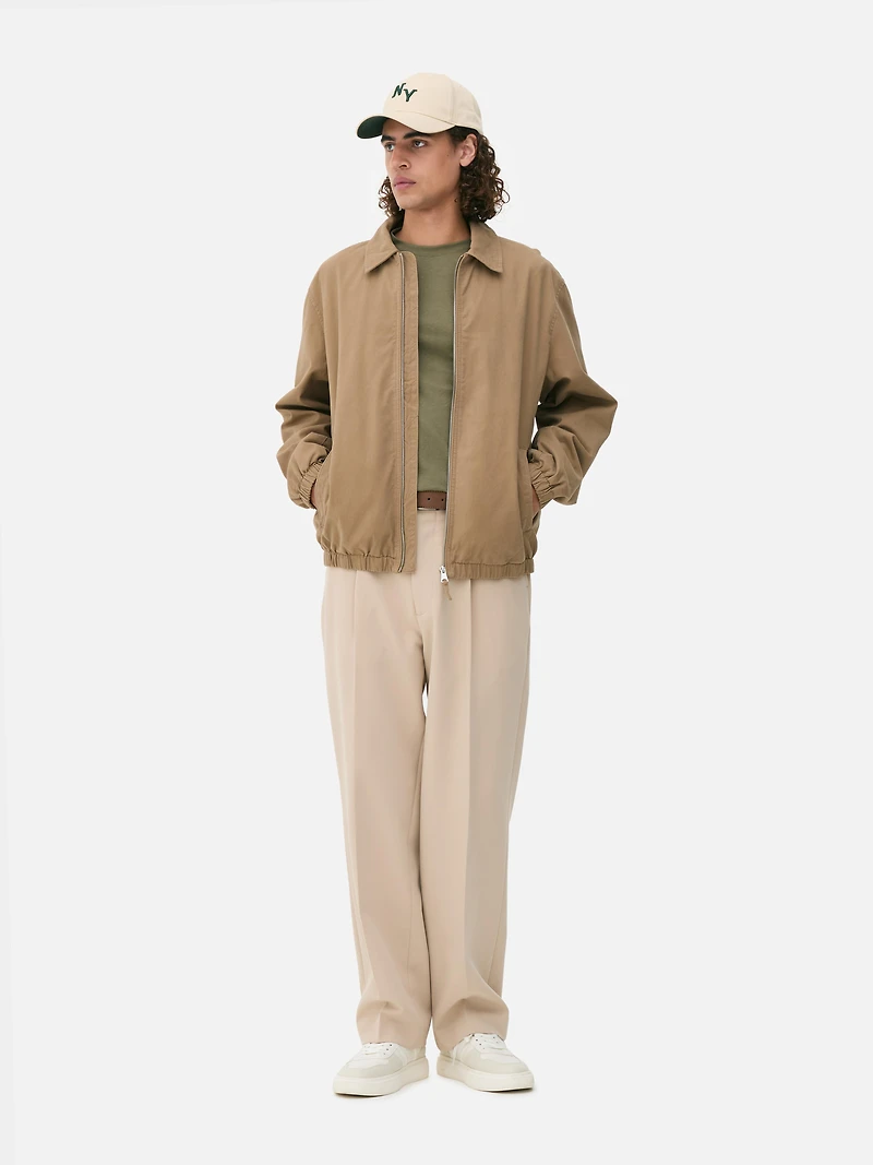 Harrington Jacket With Side Pockets