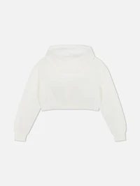 7-15yrs | Cropped Zip-Up Hoodie