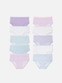 1.5-15yrs | 10pk Leopard Print Briefs