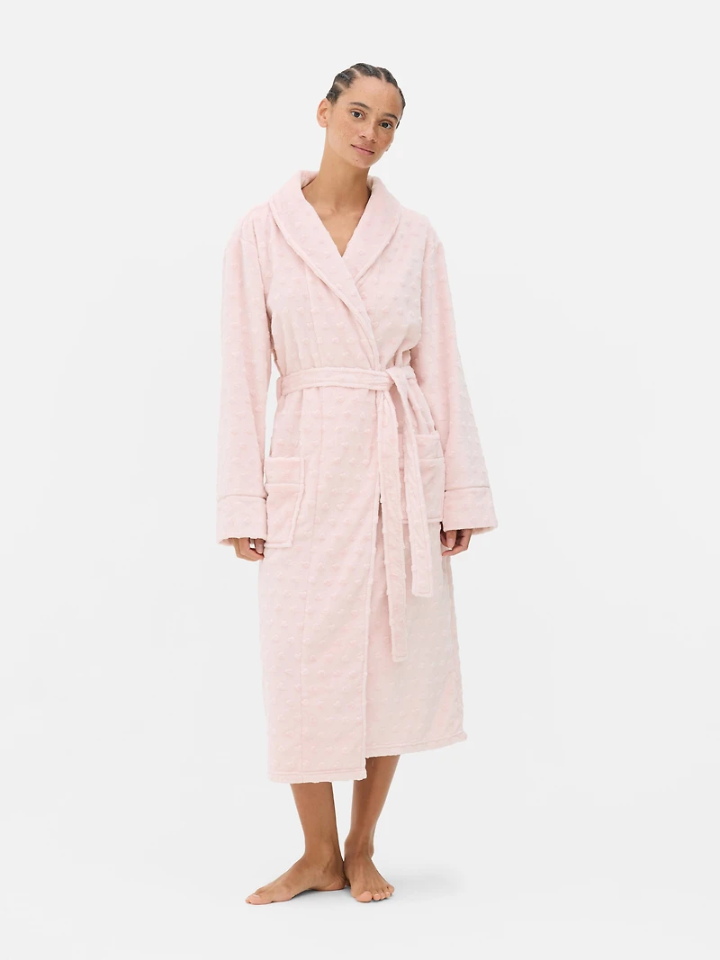 Textured Midi Robe