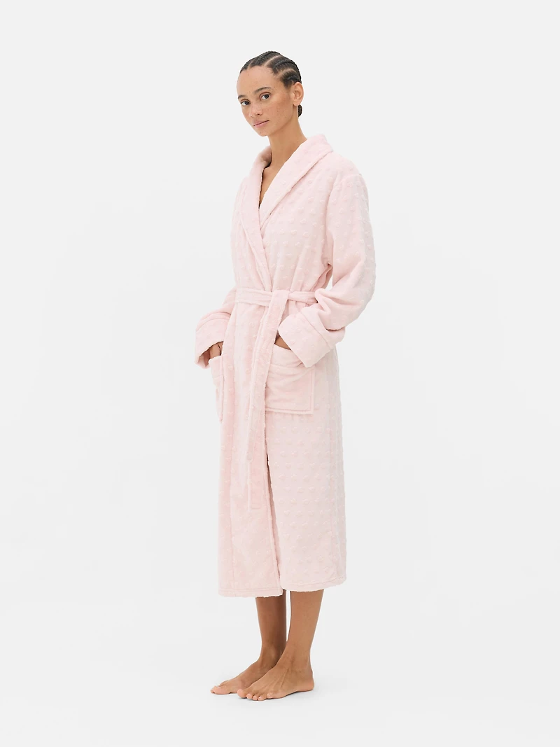 Textured Midi Robe