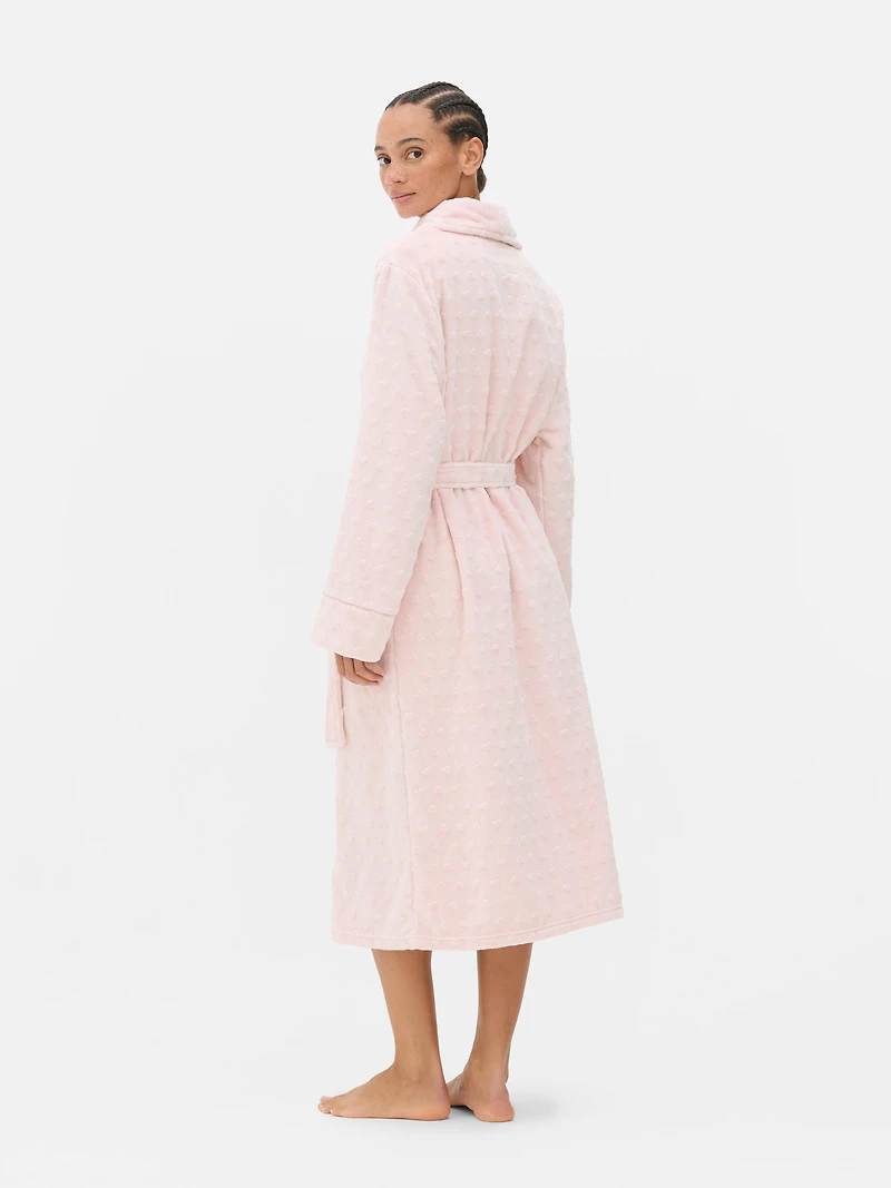 Textured Midi Robe