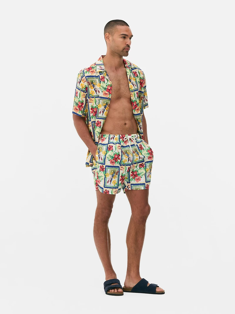 Tropical Swim Shorts