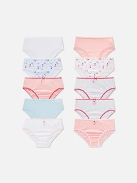 1.5-14yrs | 10pk Ballerina Graphic Briefs