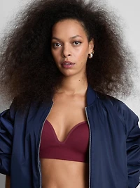 Seamless Padded Bra Set