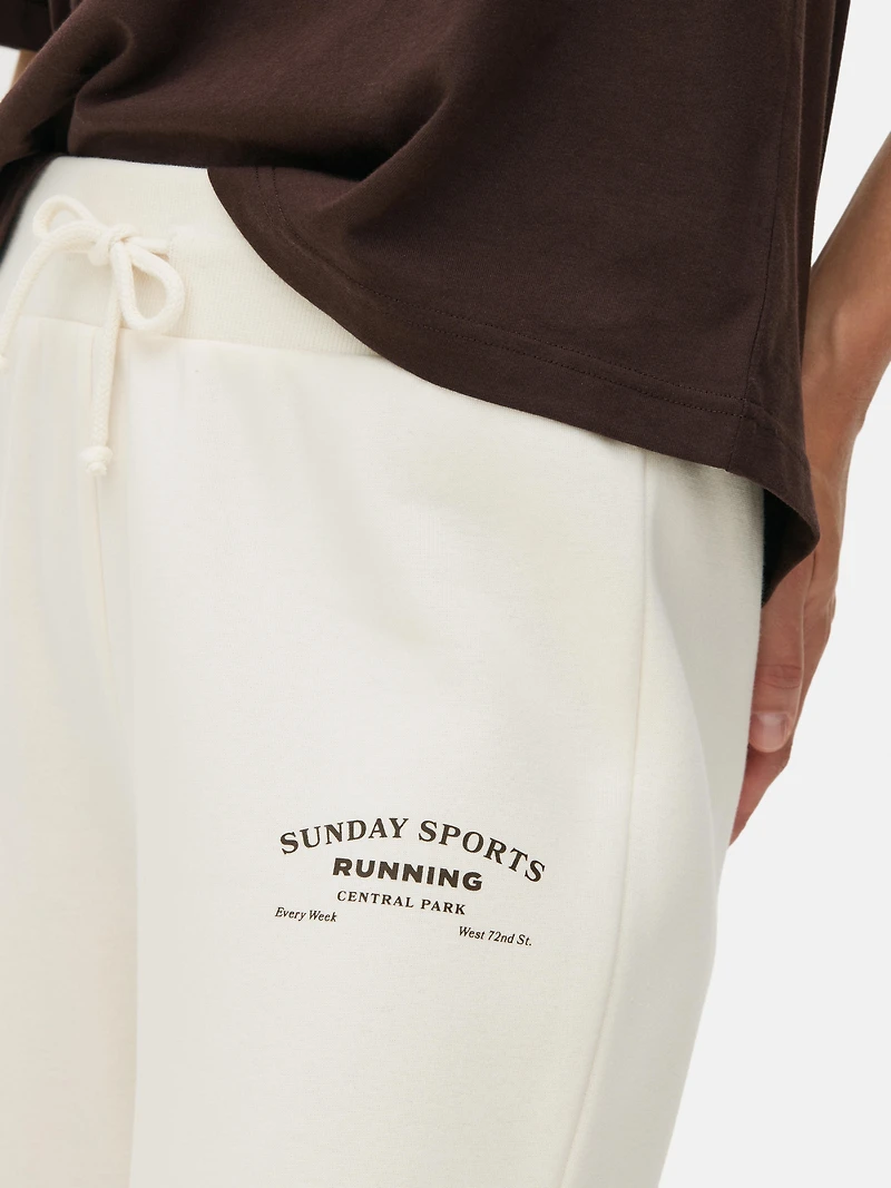 Skinny Print Sweatprints