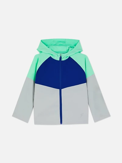 Color Block Track Jacket
