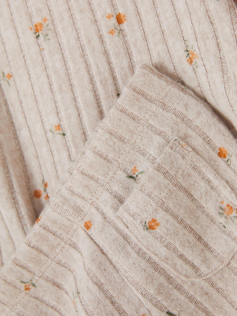 0-36mths | Ribbed Long Sleeve T-Shirt and Leggings Set