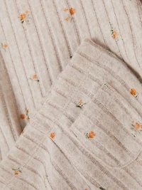 0-36mths | Ribbed Long Sleeve T-Shirt and Leggings Set