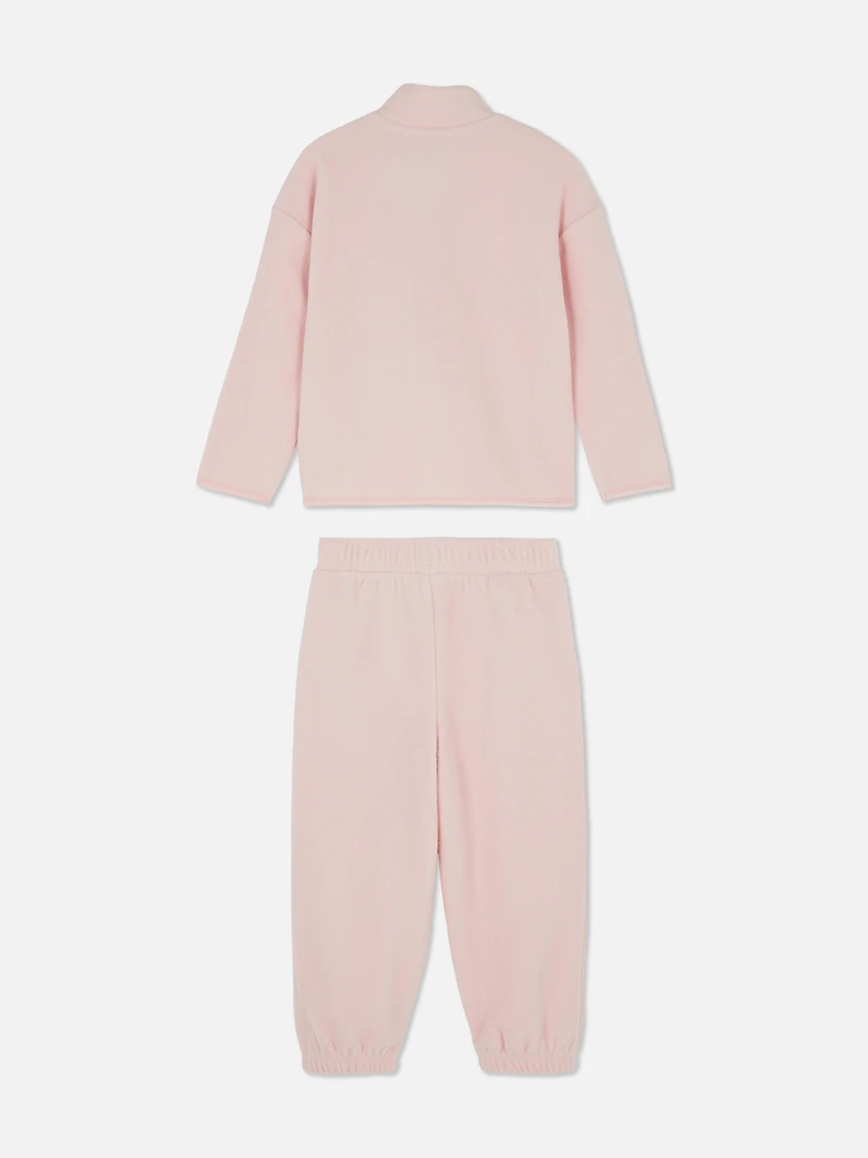 1.5-8yrs | Fleece Sweatshirt and Sweatpants Set