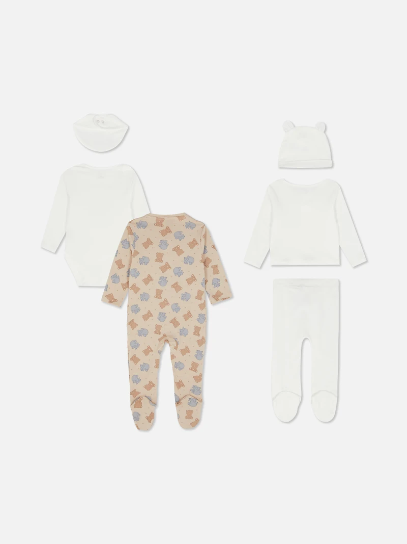 0-9mths | 6-Piece Newborn Starter Set