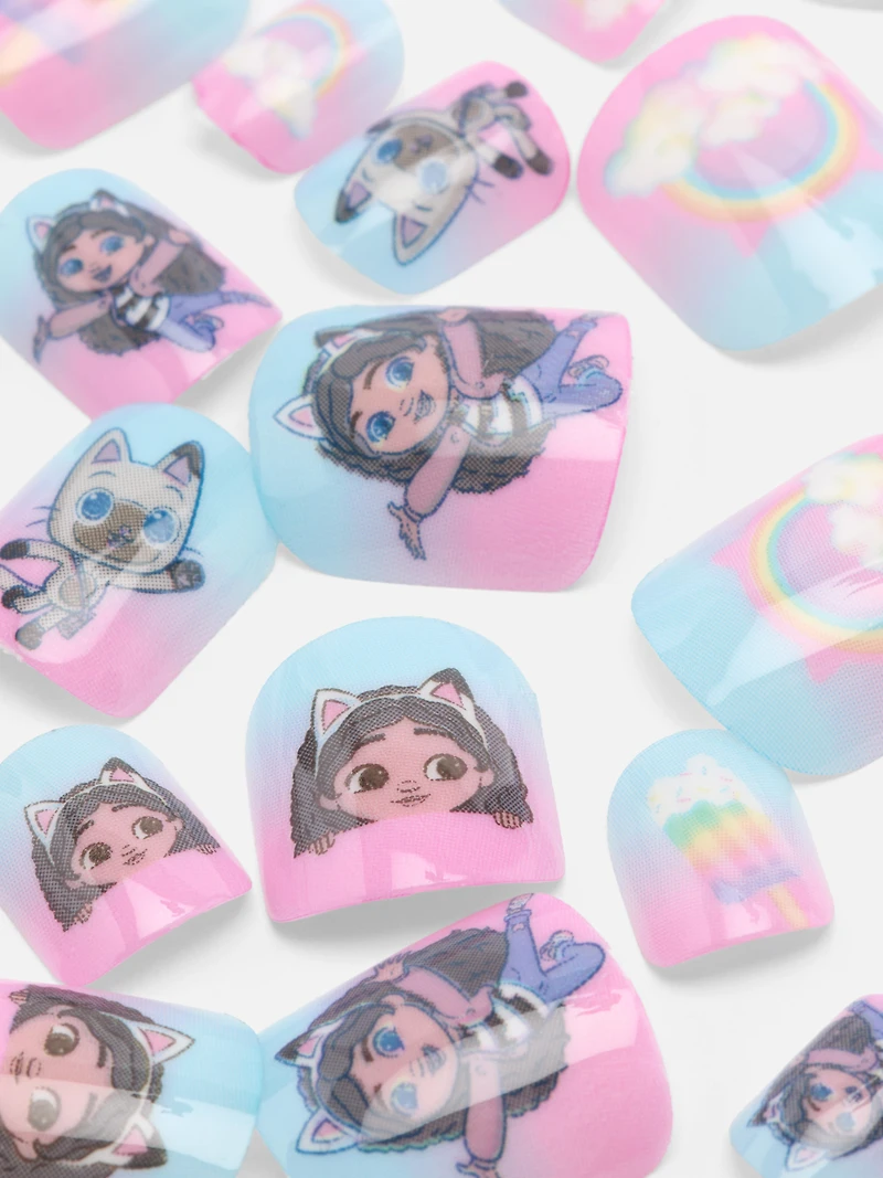 PS... Mini Gabby's Dollhouse Press-On Nails