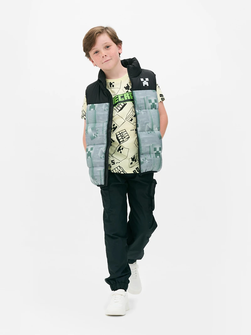 5-15yrs | Minecraft Zip-Up Vest