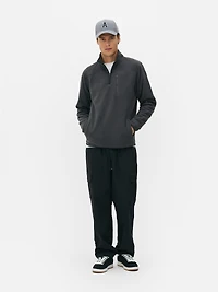 Quarter Zip Fleece Sweatshirt