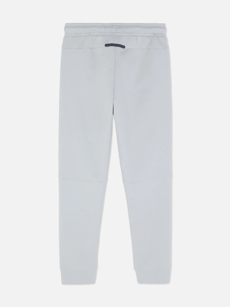 Cuffed Paneled Sweatpants