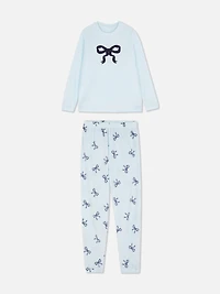 Plush Pajama Set