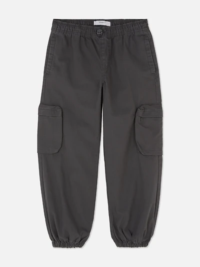 7-15yrs | Cuffed Cargo Sweatpants