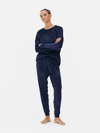 Plush Star Pajama Set