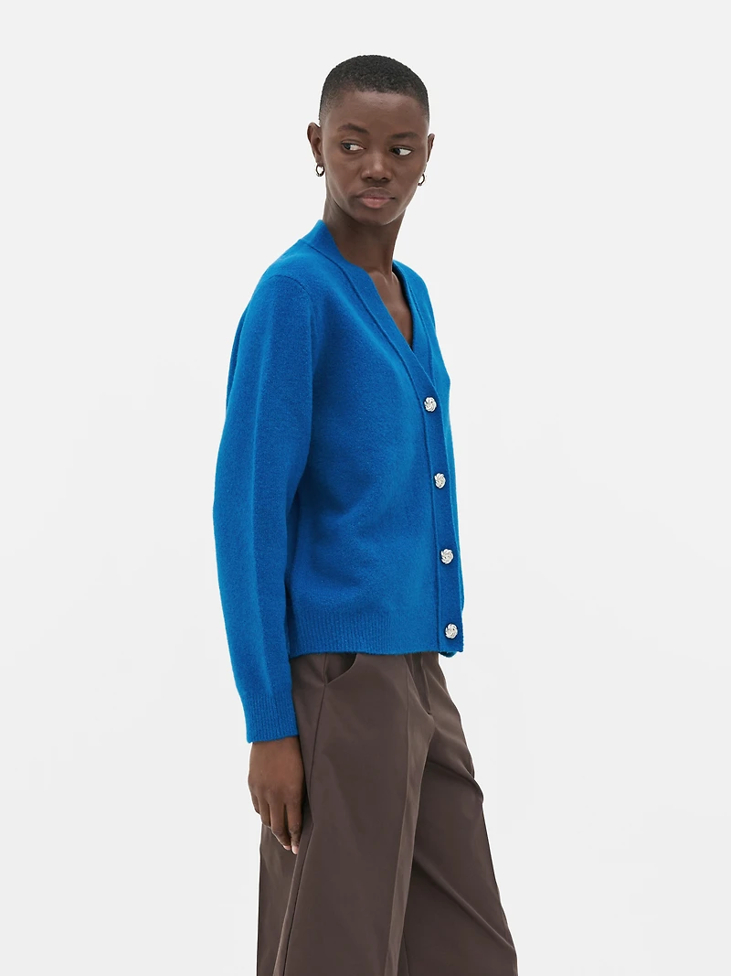 Relaxed Boyfriend Cardigan