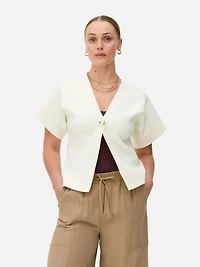 V-Neck Batwing Cardigan