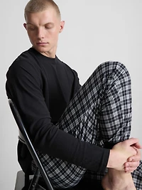 Check Long Pajama Set