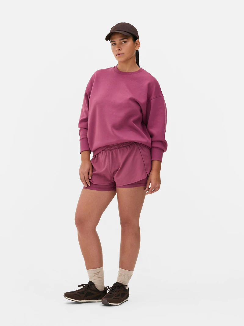 Oversized Scuba Sweatshirt