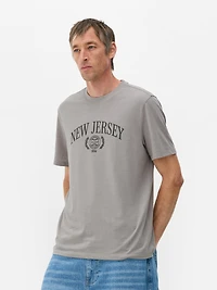 New Jersey Short Sleeve Graphic T-Shirt