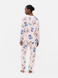 Disney’s Character Print Pajama Set