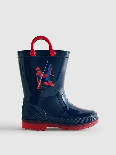 MARVEL Spider-Man Light Up Rain Boots