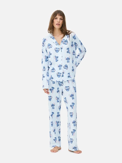 Disney Printed Boyfriend Pajama Set