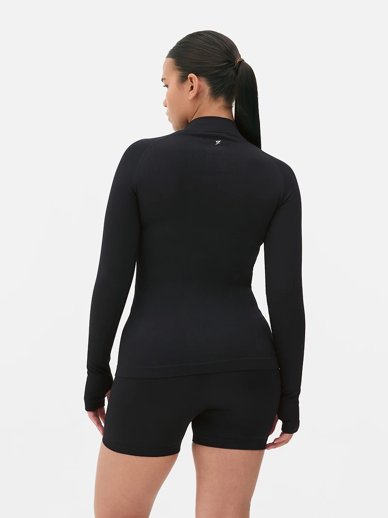 Seamless Zip Through Jacket